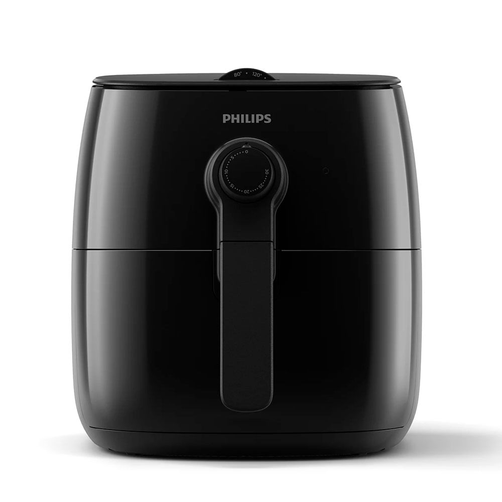 Imagen 2 del producto Freidora de aire Philips Premium HD9721_94 1500W, 0.8 kg, temperatura máx 200°, panel análogo, negro