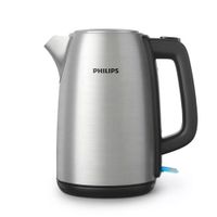 Hervidor eléctrico Philips HD9351_90 Daily Collection 2200w, capacidad 1.7 litros, plateado