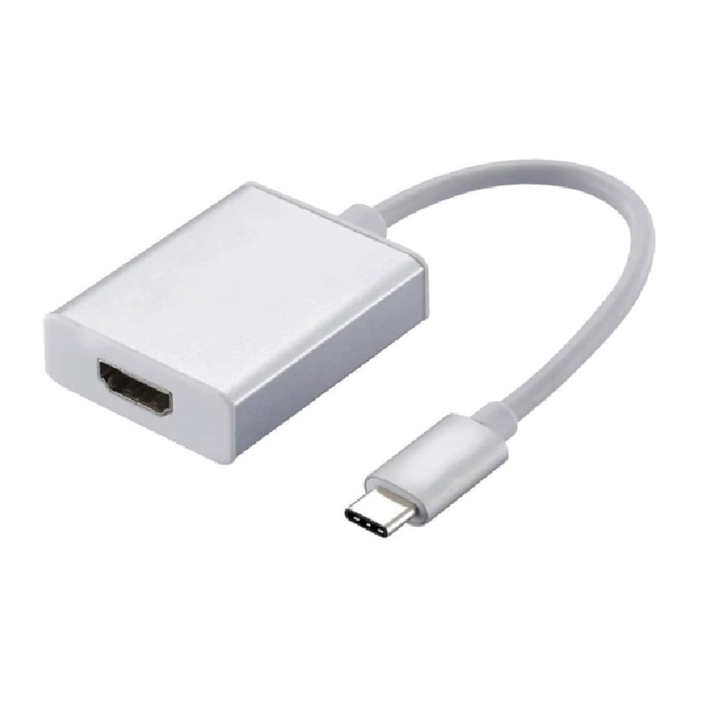 Imagen 1 del producto Adaptador Genérico tipo c a HDMI, blanco