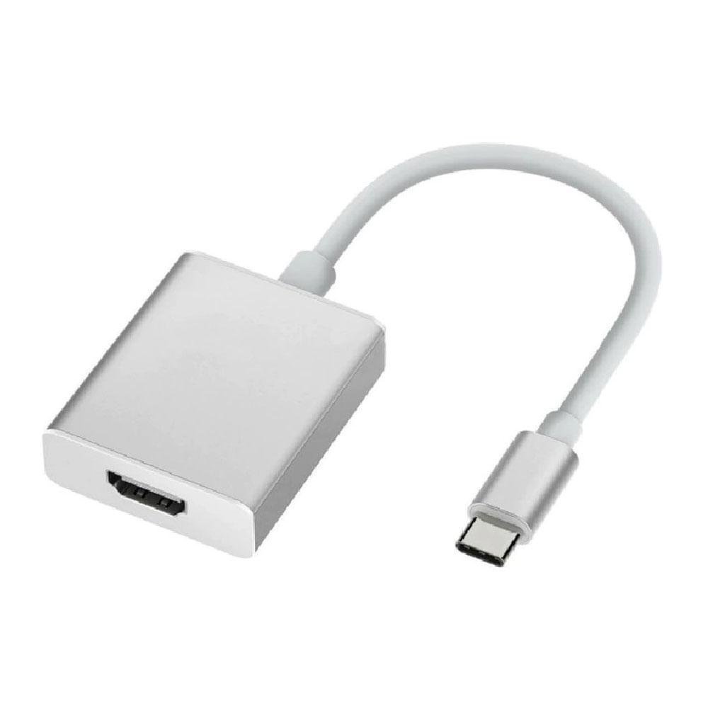 Imagen 2 del producto Adaptador Genérico tipo c a HDMI, blanco