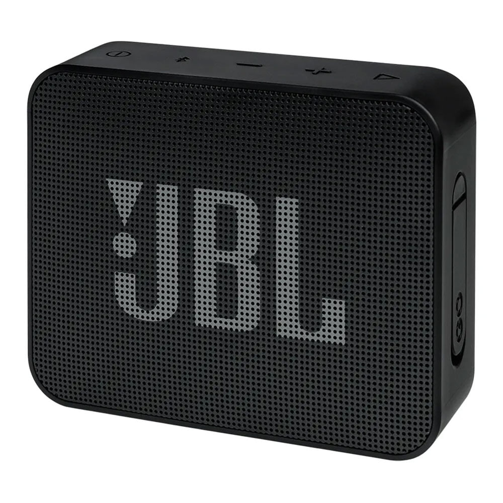 Parlante bluetooth JBL Go Essential potencia 3.1W, resistente al agua IPX7, hasta 5 horas de reproducción, negro