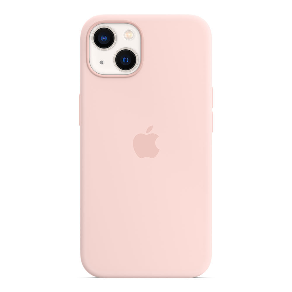 Imagen 2 del producto Case para iPhone 13 de silicona con MagSafe, rosa Caliza