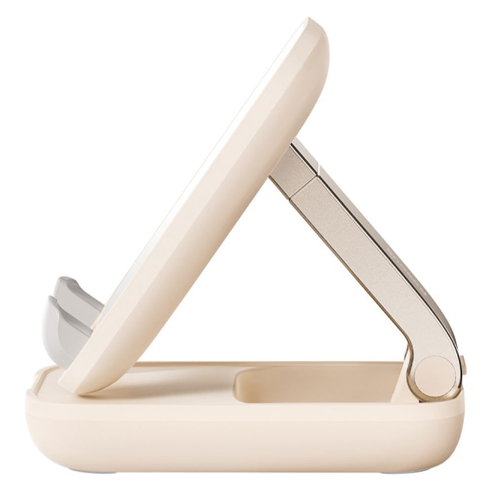 Imagen 2 del producto Soporte de celular Baseus plegable con espejo, crema