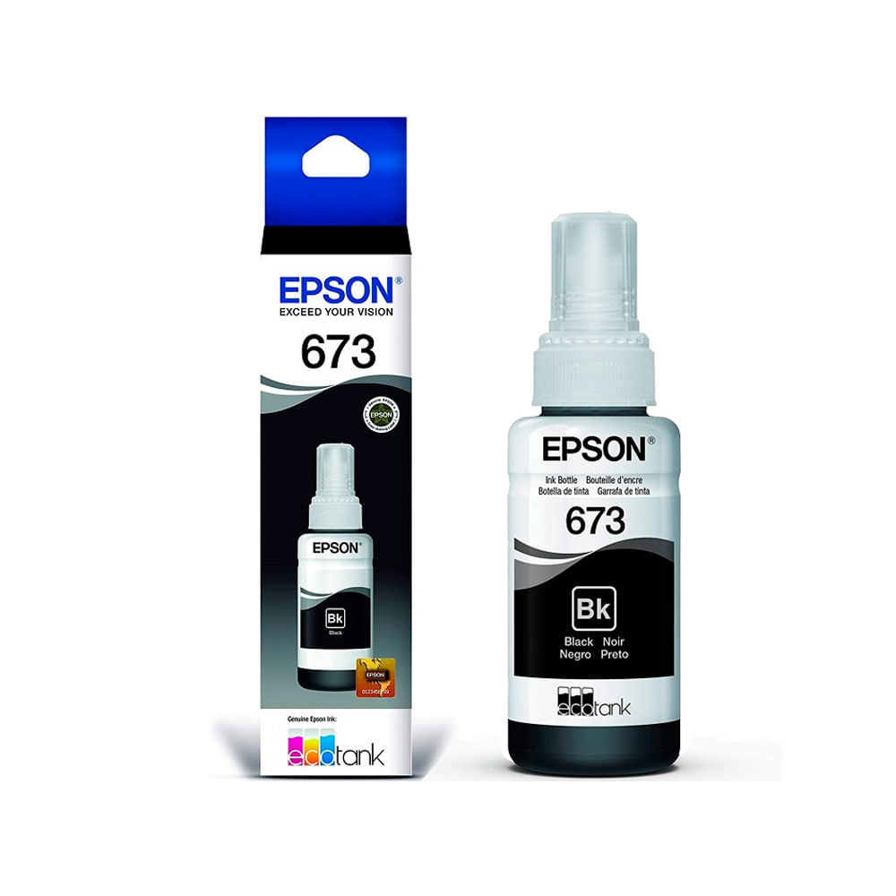 Imagen 2 del producto Botella de Tinta Epson 673  Negro T673120 L800/L850/L1800