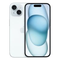 iPhone 15 c/CHiP 128GB, 6GB RAM, cámara trasera 48MP y frontal 12MP, 6.1"", celeste