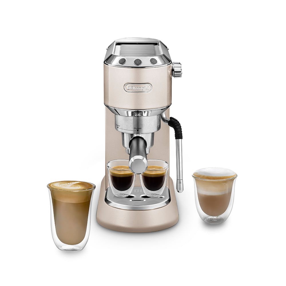 Imagen 2 del producto Cafetera De'Longhi Dedica Arte, 1300w, capacidad 2 tazas, Beige