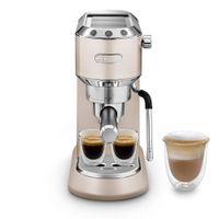 Cafetera De'Longhi Dedica Arte, 1300w, capacidad 2 tazas,  Beige