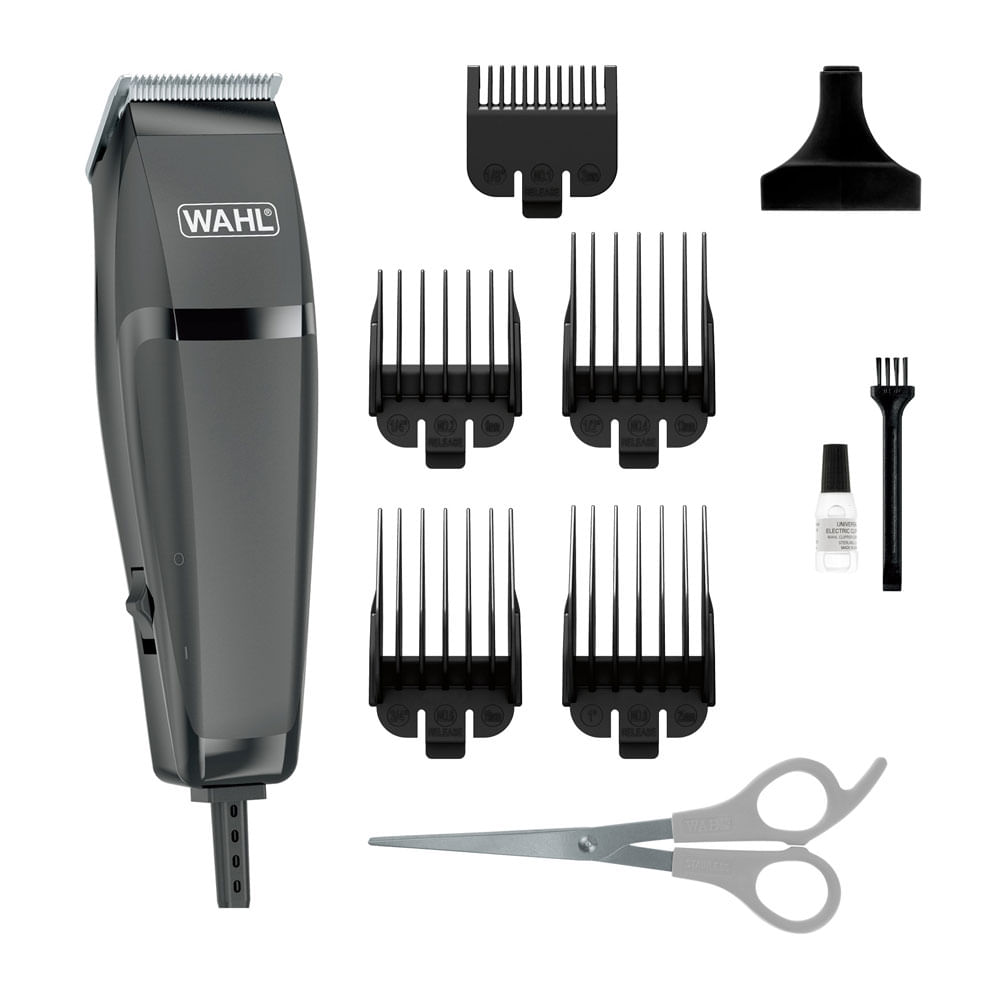 Imagen 1 del producto Kit de corte de cabello Wahl Easy Cut 10 piezas, gris