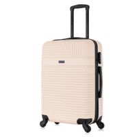 Maleta de cabina Inusa Resilience, 4 ruedas, capacidad 10 kg, arena
