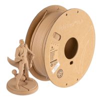 Filamento Polymaker PolyTerra PLA 1.75 mm, 1 kg, marrón maní
