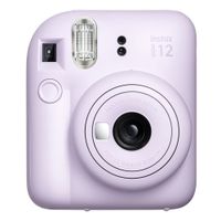 Cámara Fujifilm Instax Mini 12, Exposición automática, lente 60mm, lila