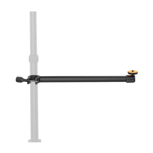 Brazo horizontal para parante VIJIM LS02A, peso máx. 1.5kg, giratorio 360°, negro