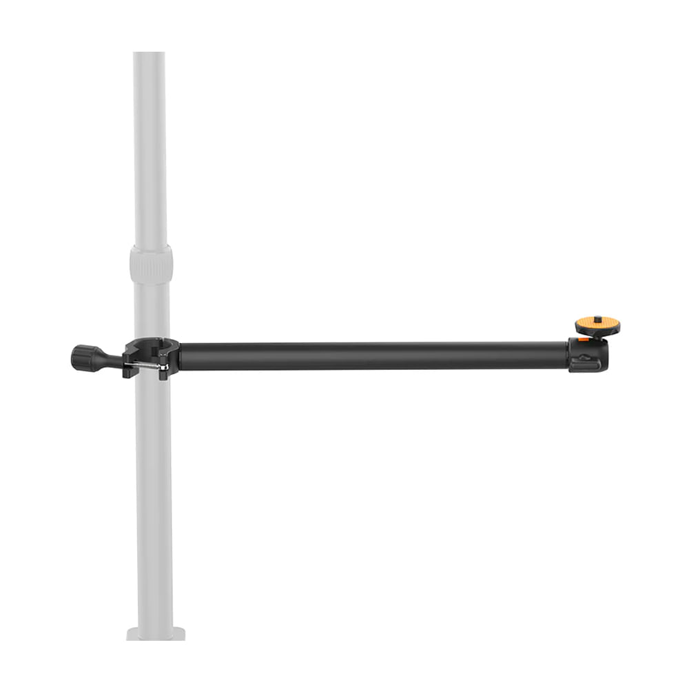 Brazo horizontal para parante VIJIM LS02A, peso máx. 1.5kg, giratorio 360°, negro