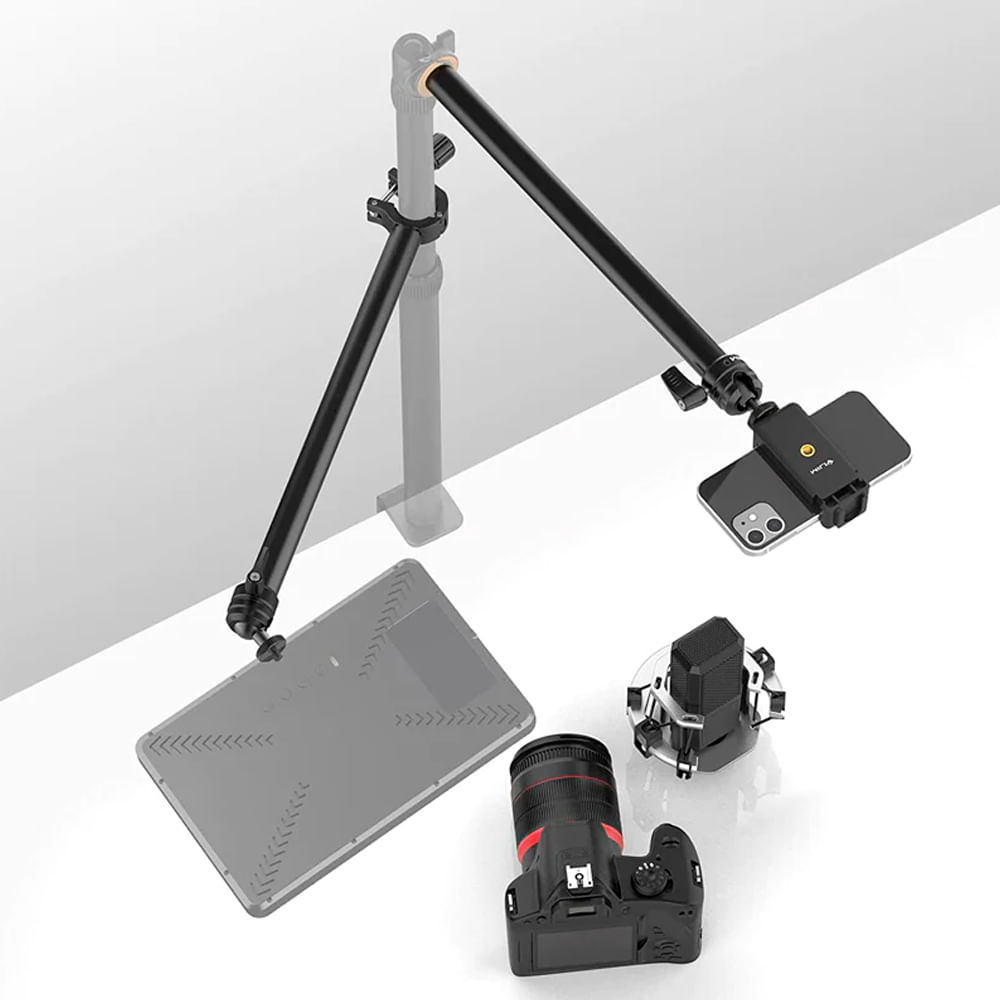 Imagen 2 del producto Brazo flexible para soporte de mesa VIJIM LS04, peso máx. 1kg, negro