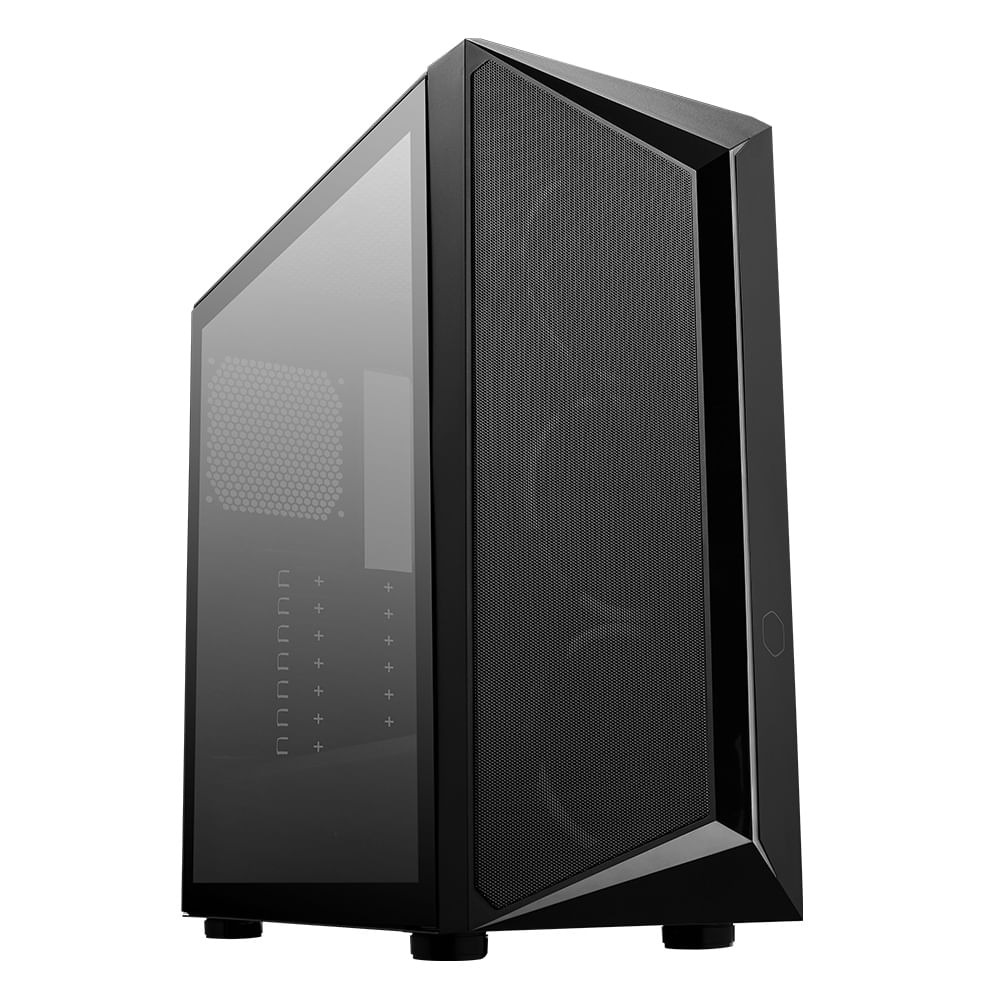 Imagen 2 del producto Gabinete Cooler Master CMP510 ARGB, Mini ITX / Micro ATX / ATX,Panel lateral vidrio templado, sin fuente
