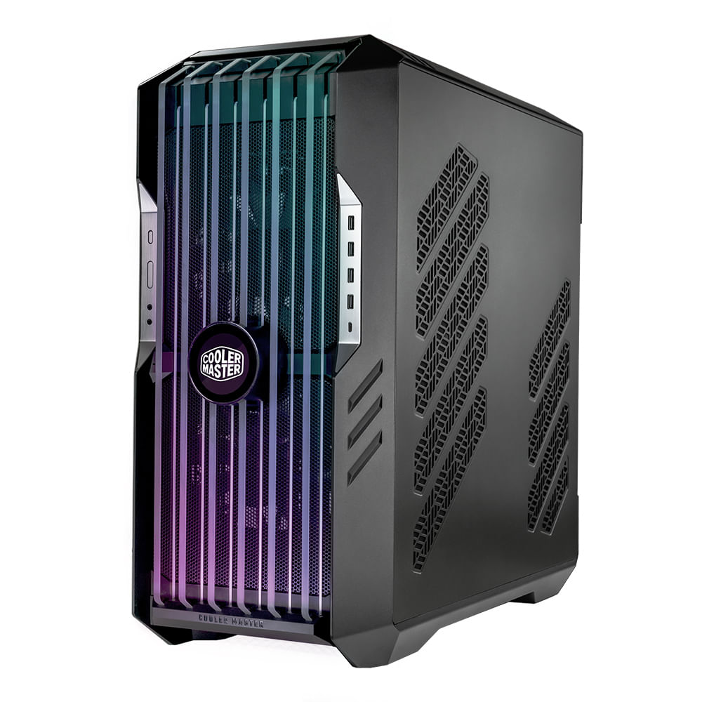 Imagen 2 del producto Gabinete Cooler Master HAF 700 EVO ARGB, Mini-ITX / Micro-ATX /ATX/SSI CEB/SSI EEB/E-ATX, Panel lateral vidrio templado, sin fuente, negro