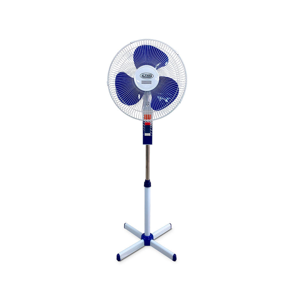 Imagen 2 del producto Ventilador Alfano AL-1680 3 en 1, 60 watts, 3 velocidades, 3 hélices, blanco con azul