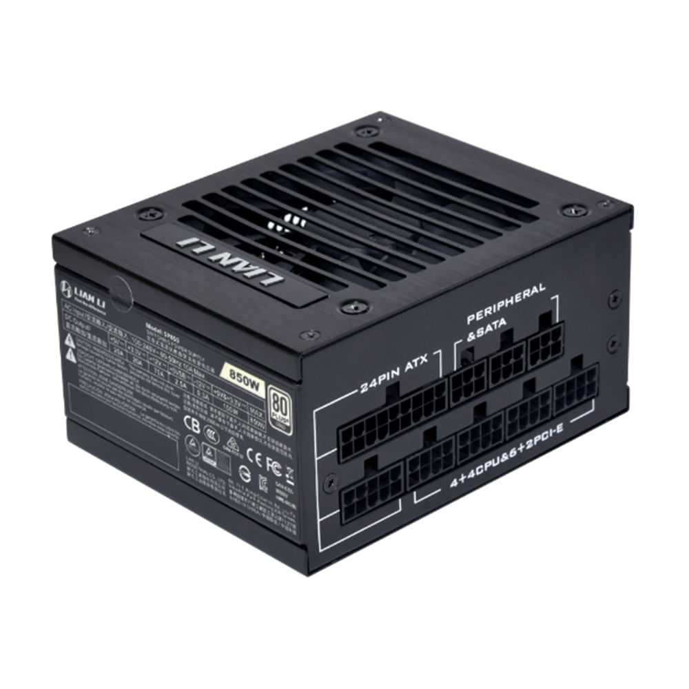 Imagen 2 del producto Fuente de poder Lian Li SFX SP850 80 Plus Modular 850W