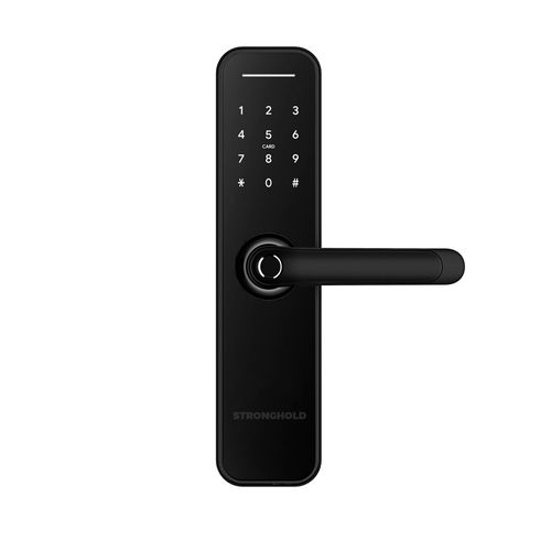 Cerradura digital Inteligente Resistente al Agua Stronghold- MASTER IP55 color Negro