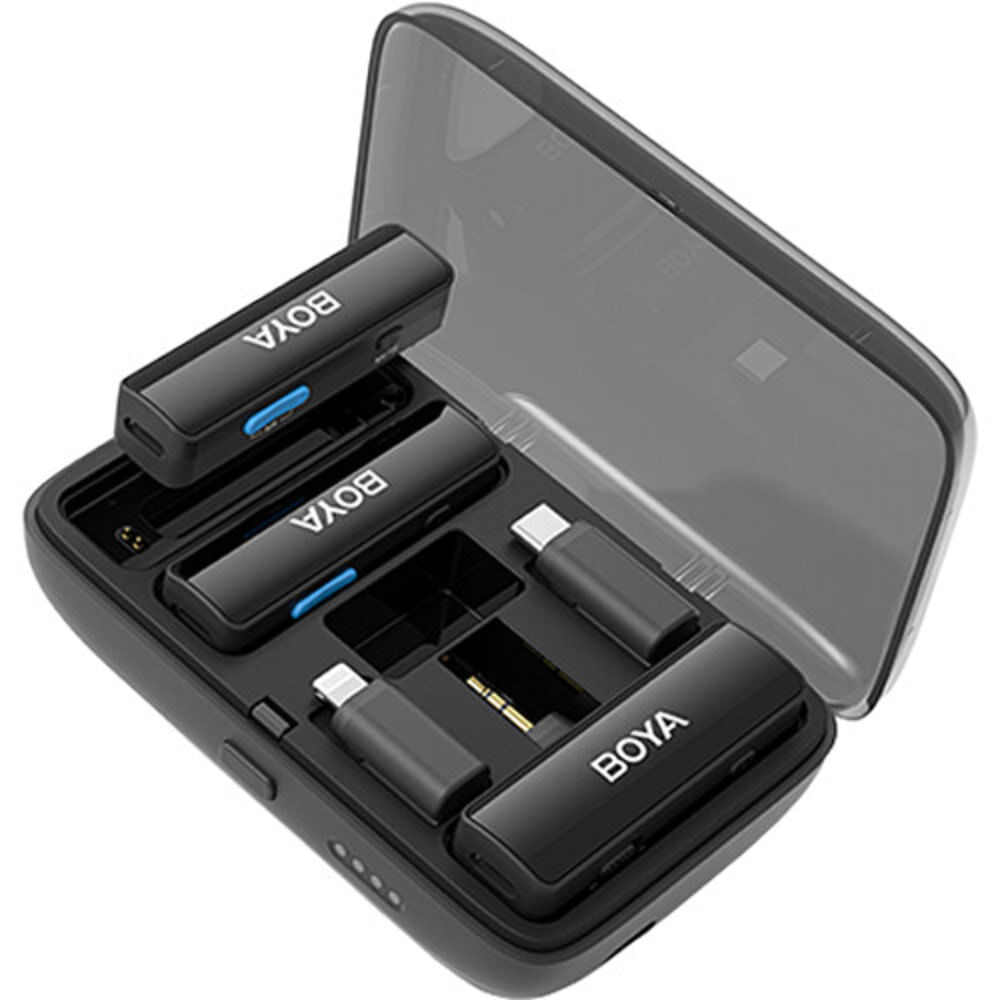 Imagen 1 del producto Micrófono Inalámbrico Boyalink A2 Dual 3EN1 Tipo C, IPhone, TRS