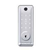 Cerradura bluetooth Stronghold Codi 4 métodos de apertura, para oficina, plateado