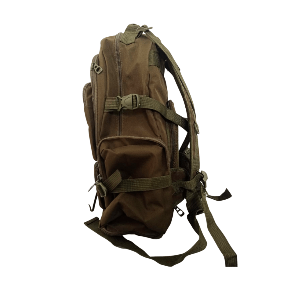 Imagen 2 del producto Mochila Táctica Militar Expandible 55L Camping, Viaje, Etc Verde