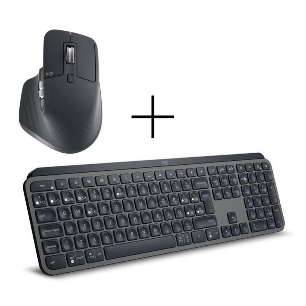 Combo Teclado MX Keys S Mouse MX Master 3s Wireless