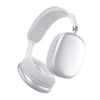 Audífonos bluetooth on ear Decibel Space micrófono integrado, máx. 16 horas,  TF card, blanco