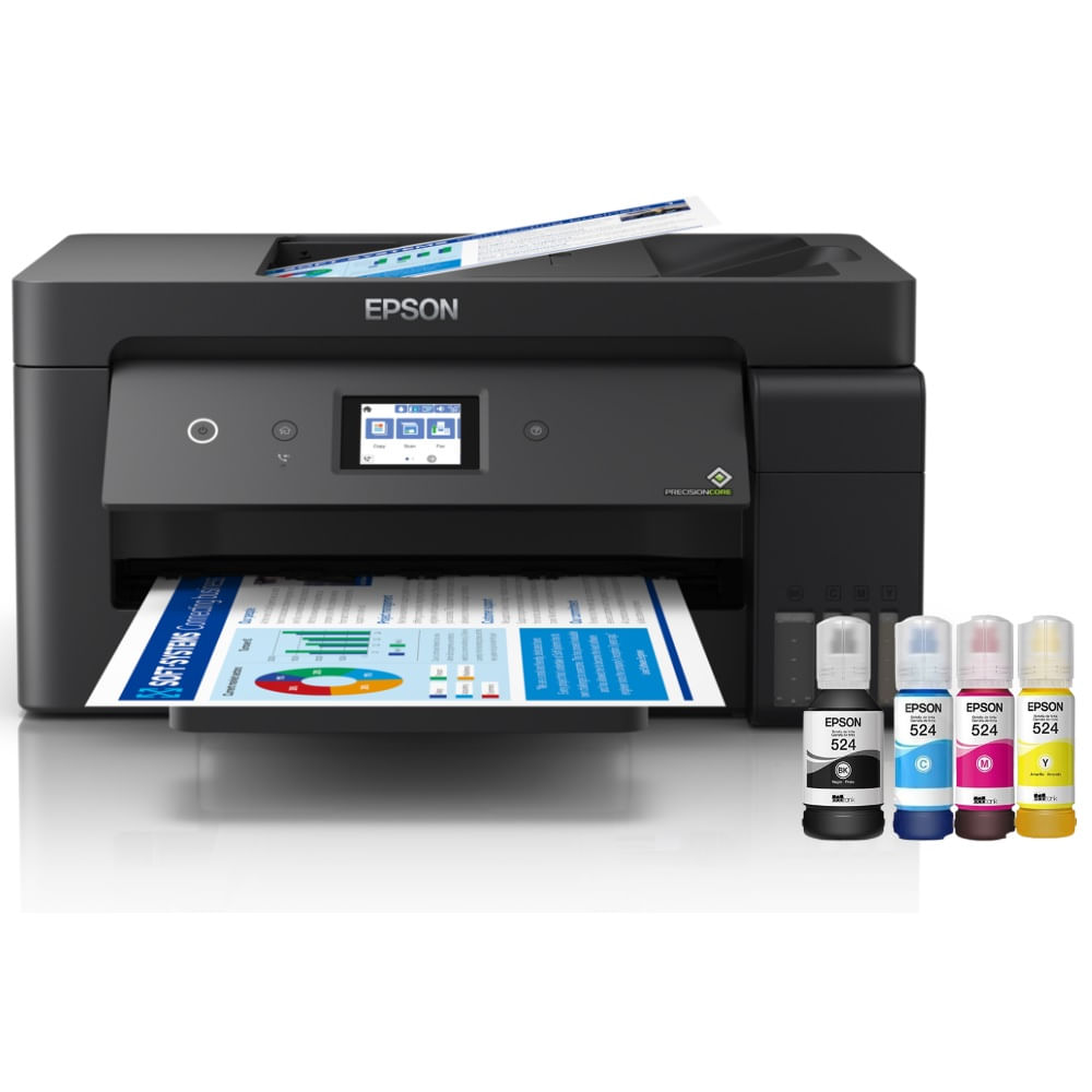 Imagen 1 del producto Impresora multifuncional Epson EcoTank L14150, inyección de tinta, inalámbrica, Wi-Fi, con tanques recargables