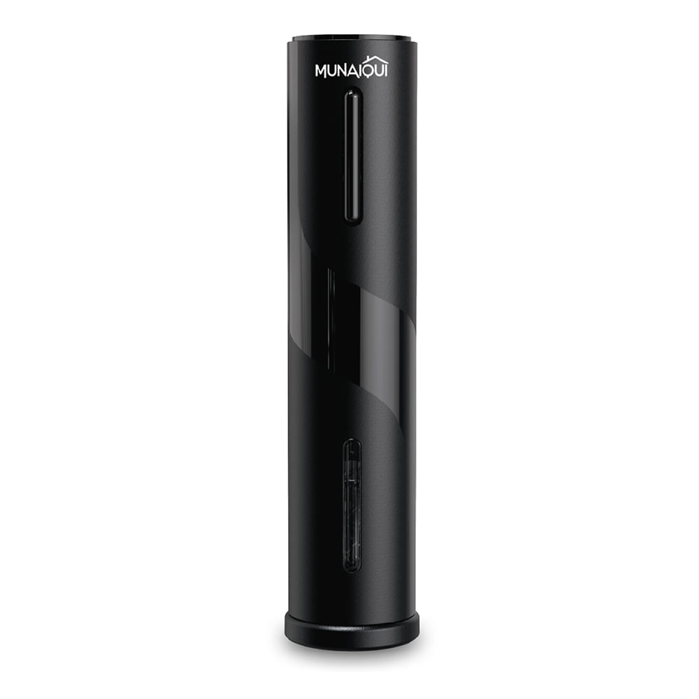 Sacacorchos de Vino Munaiqui, 25 watts, modelo eléctrico, negro