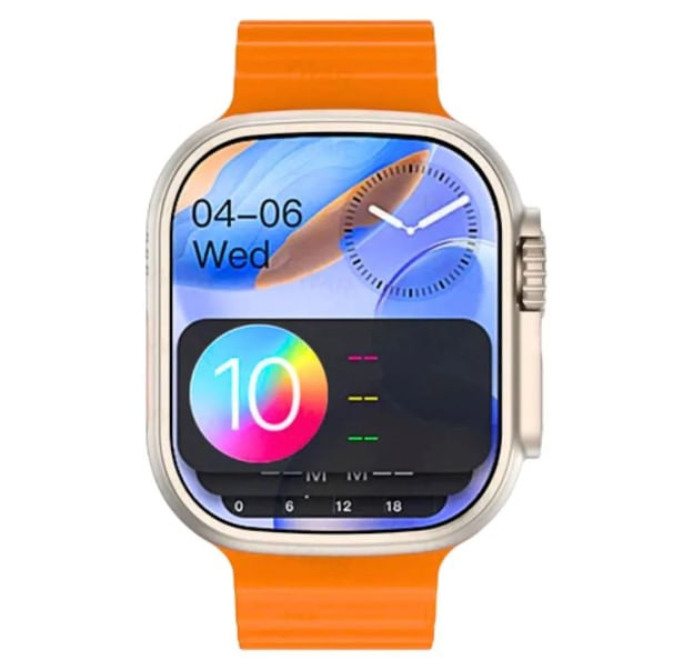 Imagen 1 del producto Smartwatch Hello 3 Plus Ultra 49mm AMOLED, GPS, IP68, llamadas Bluetooth, naranja