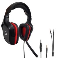 Reacondicionado: Audífonos gamer Logitech G G332 conexión 3.5 mm, 39 ohm, sensibilidad 107 dB, compatible PC y consolas