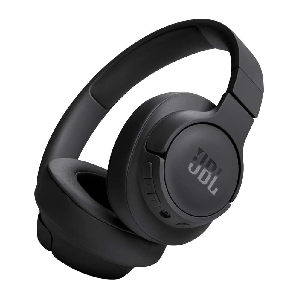 Audífonos bluetooth on ear JBL Tune 720 Pure Bass Sound micrófono incorporado, máx. 76 horas, control de música y llamadas, negro