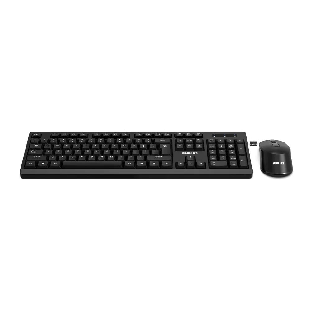 Imagen 2 del producto Reacondicionado: Kit inalámbrico Philips teclado + mouse conexión usb