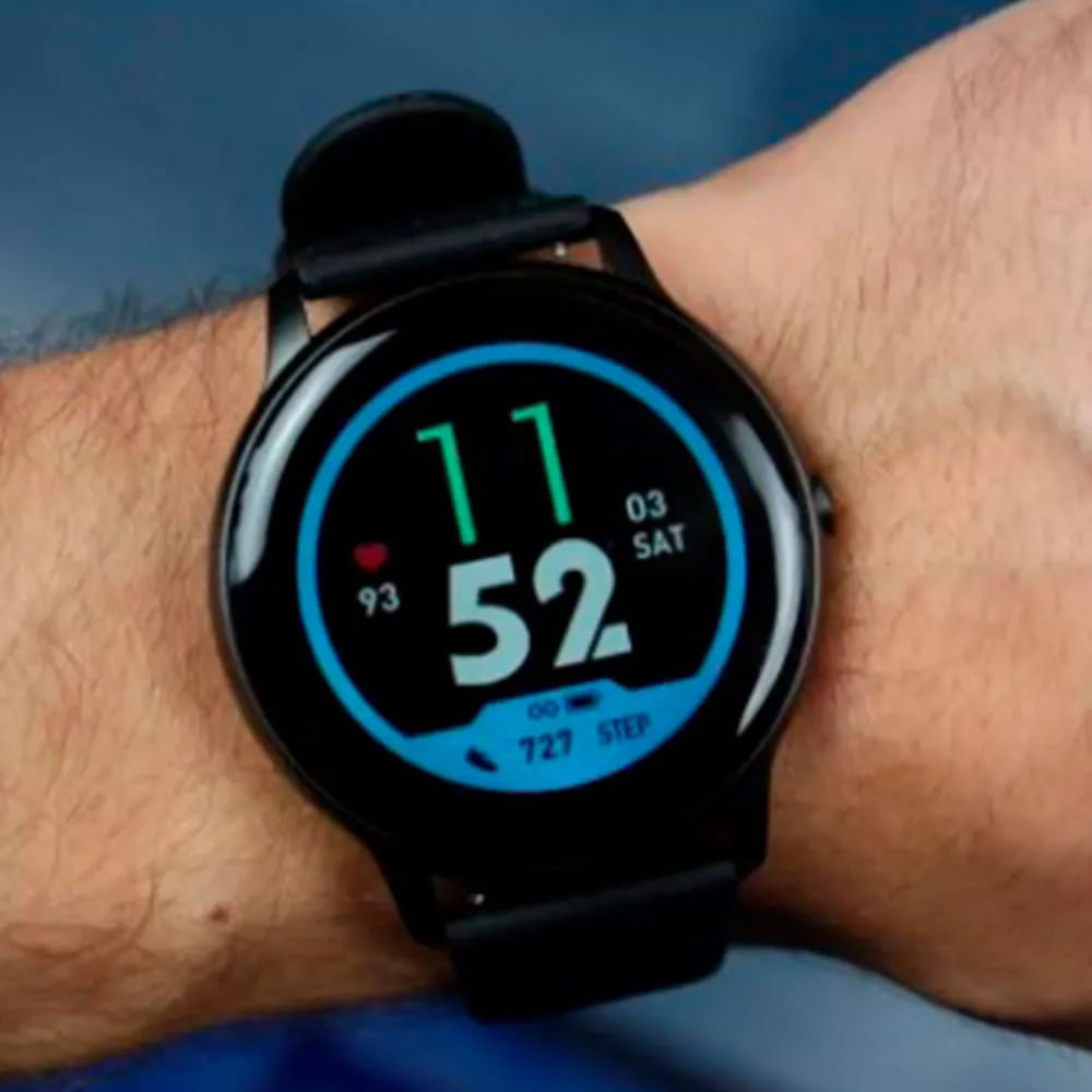 Imagen 2 del producto Reacondicionado: Smartwatch Xiaomi IMILAB KW66 1.28"", resistente al agua, negro