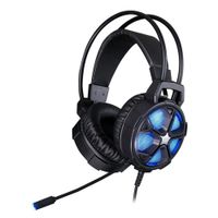 Reacondicionado: Audífonos gamer HP H400 conexión usb y 3.5 mm, 32 ohm, sensibilidad 96 +/- 3 dB, luz LED, compatible PC y consolas