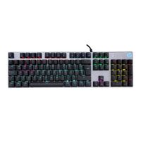 Reacondicionado: Teclado gamer alámbrico HP GK400F, conexión USB, mecánico, RGB