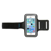 Porta celular de brazo, diseño deportivo, negro