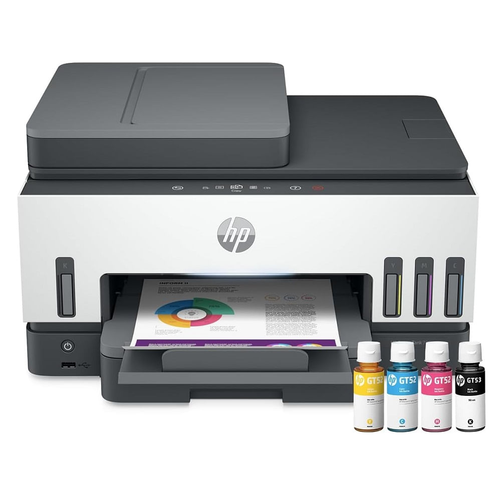 Imagen 1 del producto Impresora multifuncional HP Smart Tank 790, inyección de tinta, inalámbrico, WiFi, con tanques recargables
