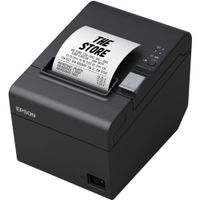 Impresora térmica Epson TM-T20III 80mm, conexión USB, negro