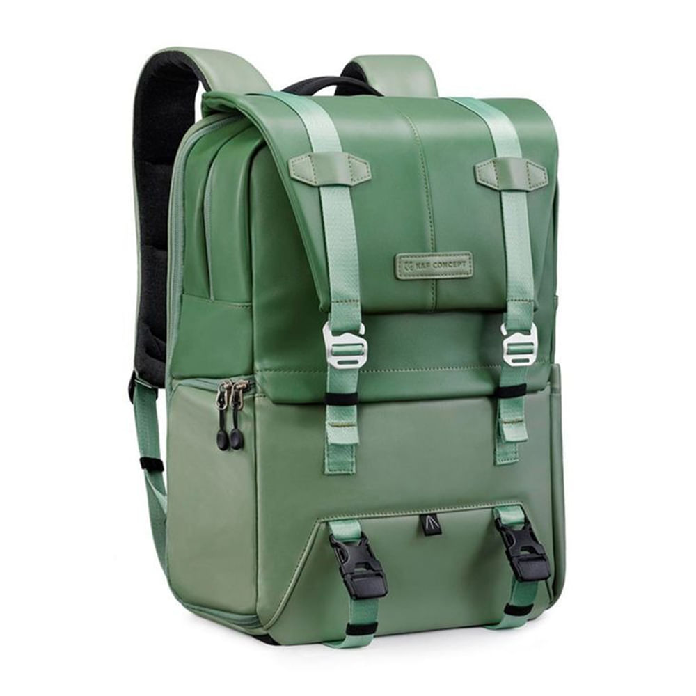Mochila K&F Concept KF13.087AV9, nylon, 20 litros, verde