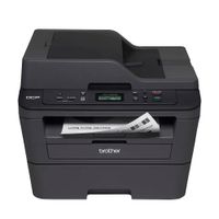 Impresora Multifuncional monocromática Brother DCP- L2540DW, inalámbrica, conexión wifi, negro