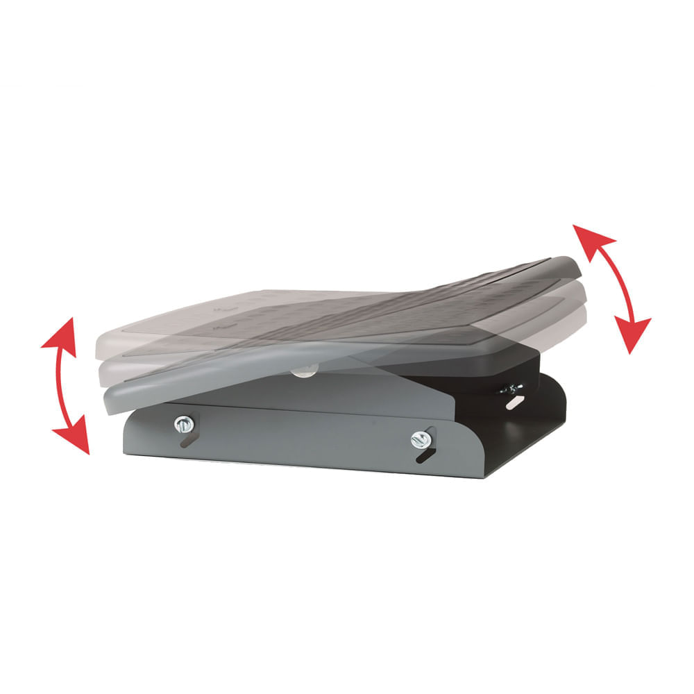 Imagen 2 del producto Reacondicionado: Reposapiés 3M ergonómico, 33 x 45.7 x 10 cm, antideslizante, gris carbón