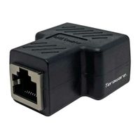 Reacondicionado: Splitter RJ45 Coolbox Teraware, negro