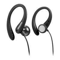 Reacondicionado: Audífonos in ear con micrófono Philips TAA1105 IPX2 deportivo, diseño flexible, negro