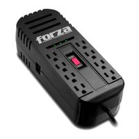 Reacondicionado: Estabilizador de corriente Forza Power Technologies FVR-2202 8 tomas, 2200VA/1100W