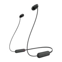 Reacondicionado: Audífonos bluetooth in ear Sony WI-C100 IPX4, micrófono incorporado, máx. 25 horas, control de volumen, negro