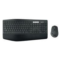 Reacondicionado: Kit inalámbrico Logitech MK850 teclado y mouse, membrana, bluetooth, usa pilas, negro