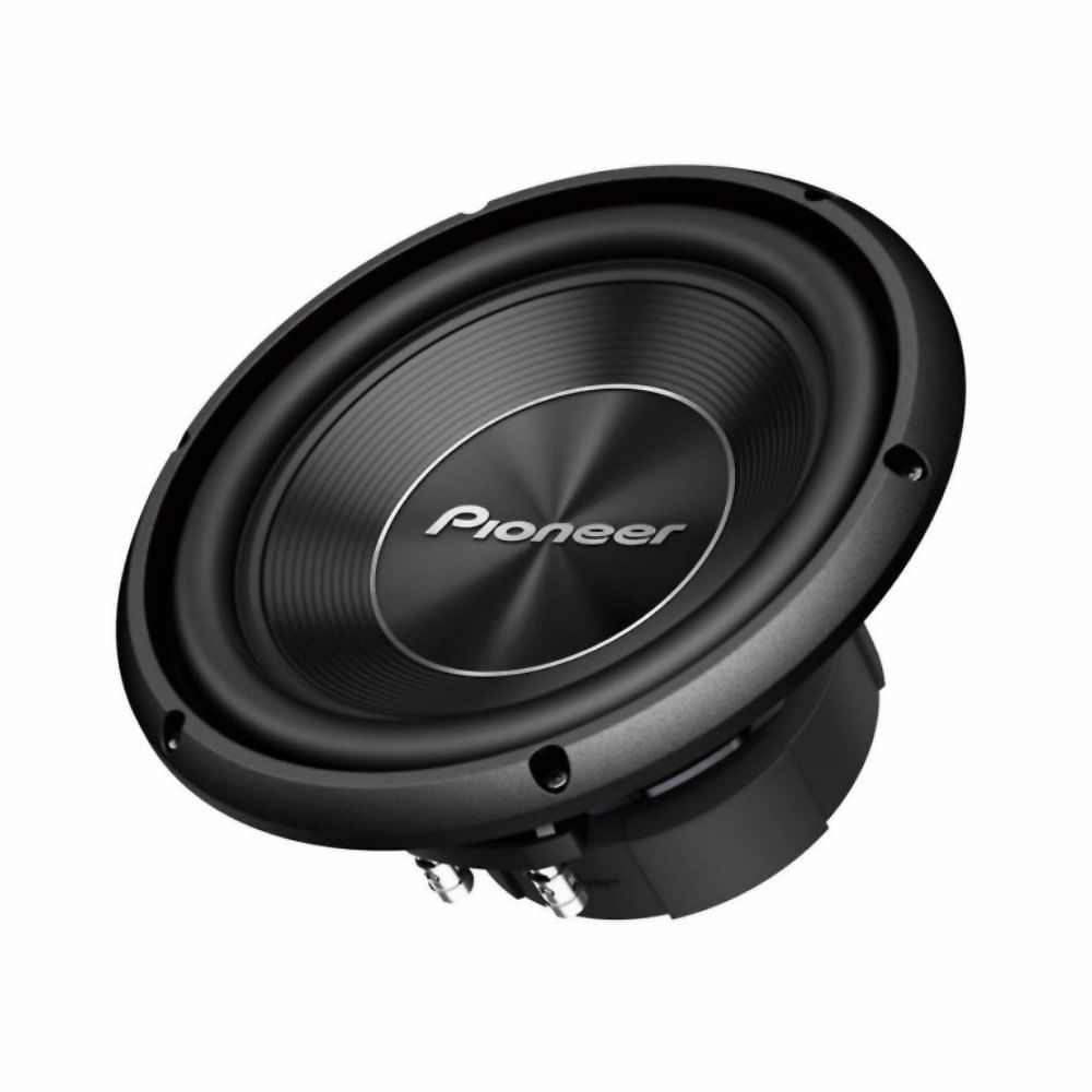 Parlante subwoofer para auto redondo Pioneer TS-A250D4 10", 1300w, negro
