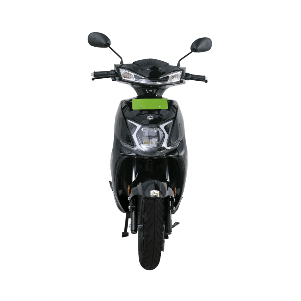 Imagen 2 del producto Moto eléctrica Okaya, motor 2500 W, peso máx 150 kg, batería removible LFP de 72V 30AH, carga 3-4 horas, negro